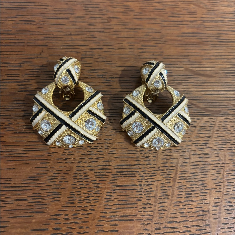 SWAROVSKI VINTAGE EARRINGS